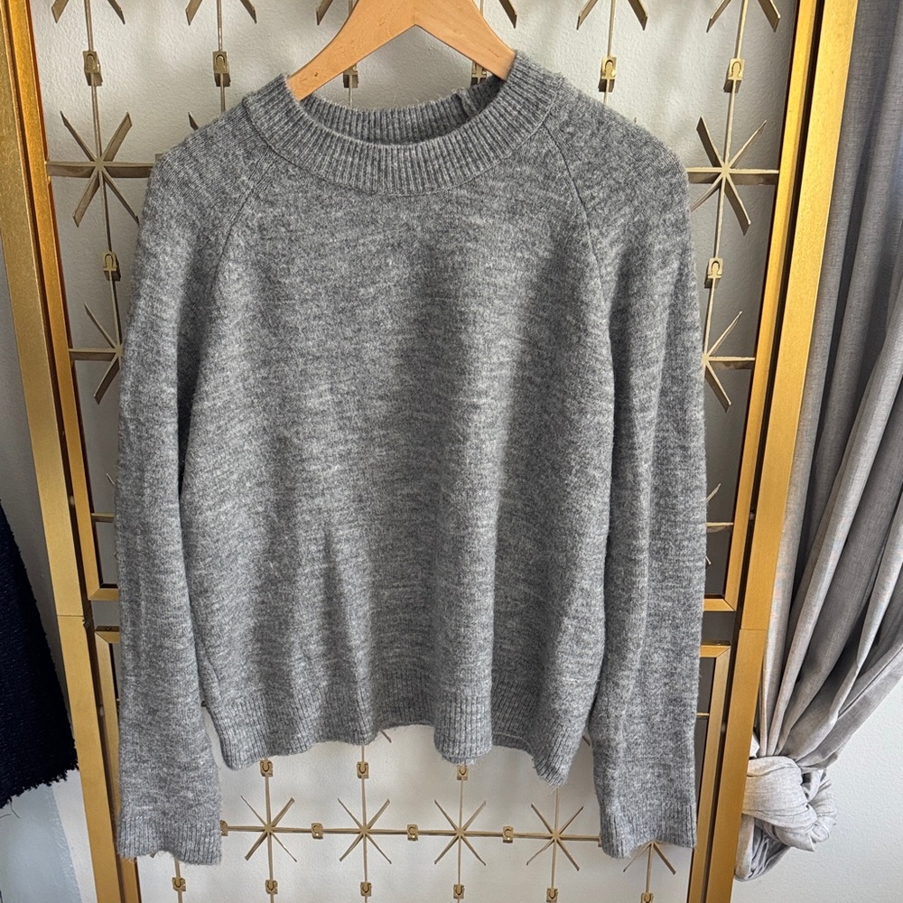 Stradivarius Heather Gray Women's Sweater